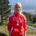 Angelika Sporer mit Silbermedaille Tiroler Meisterschaften