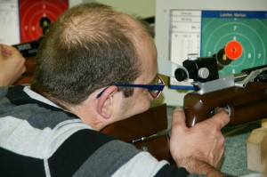 Markus Larcher ganz konzentriert