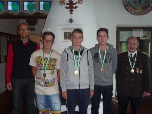 Stephan Riedl (1.) und Tobias Prommegger (3.)