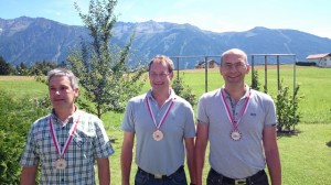 60 Liegend Allgemein: Alois Larcher (2.), Martin Larcher (1.), Christof Melmer (3.)