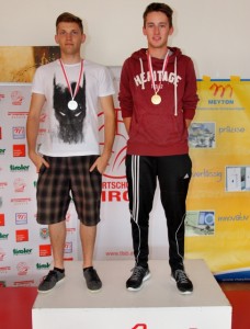 v.l. Manuel Kirchmair (2.) Tobias Prommegger (1.)
