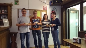 Fam Larcher (v.l.): Alois Larcher, Andreas Noldin, Maria und Barbara Larcher