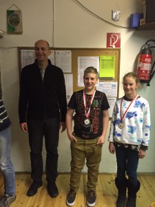 Jugend 1: Benjamin Rangger (2.), Berta Szeker (1.)