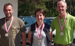 30 Aufgelegt (v.l.): Reini Peimpolt (3.), Barbara Larcher (1.), Robert Marthe (2.)