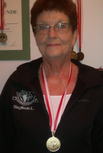 Sieglinde Losch mit der Tiroler Meistermedaille