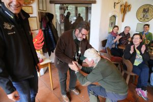 Pepi Widauer huldigt dem neuen König