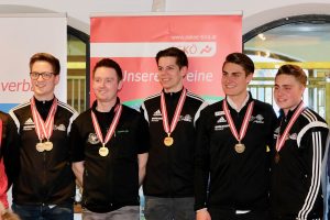 Die Tiroler Mannschaft Männerklasse: 2. v.l. Hannes Patka